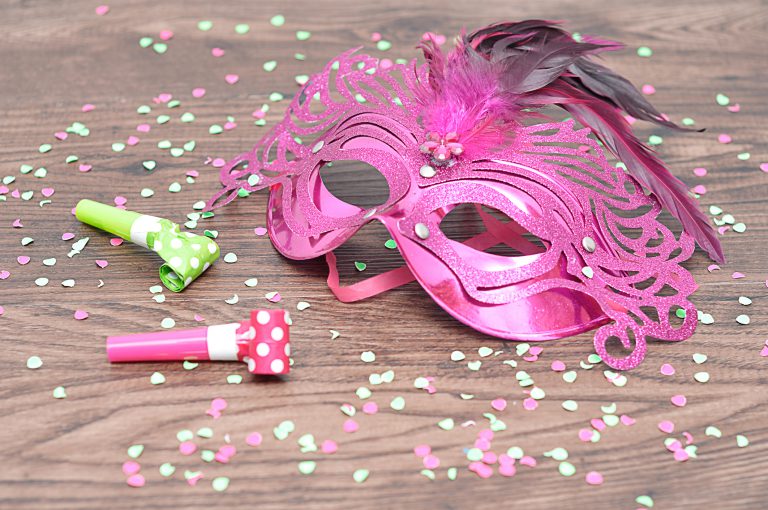 máscara de carnaval